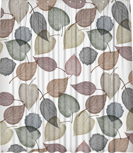 Штора для ванной с принтом Fresh Code Autumn vibes 180x180 см