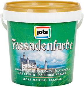 Фасадная краска JOBI FASSADENFARBE 0,9 л