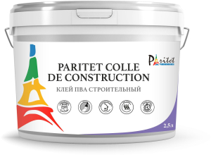 Клей ПВА строительный Paritet 2,5л