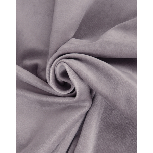 Штора готовая бархатная ТД Текстиль 802-67 200х280 см светло-серый