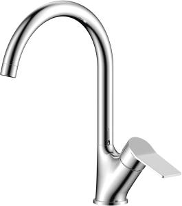 Смеситель для кухонной мойки ARGO ARGUS 35-03 высокий поворотный излив, хром