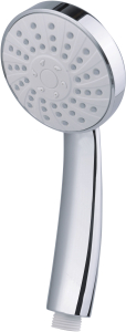 Лейка для душа однопозиционная ARGO DANA, d 85 мм, хром/белый