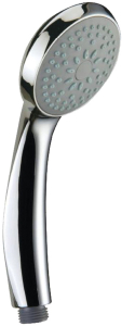 Лейка для душа однопозиционная ARGO DUO, d 82 мм, хром/серый
