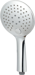 Лейка для душа массажная ARGO FLORA, 3-х функциональная, d 120 мм, хром/серый