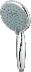 Лейка для душа массажная ARGO MIA, 4-х функциональная, d 120 мм, хром/серый