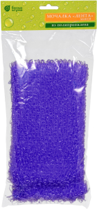 Мочалка лента Макси, 62х10 см, 6 цветов, для бани и сауны "Банные штучки"