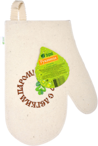 Рукавица для сауны С легким паром "Банные штучки", войлок