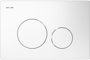 Панель смыва для инсталляции AM.PM Pro L I049001 пневматическая белая