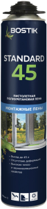 BOSTIK пена пистолетная полиуретановая Standard 45, 650 мл.