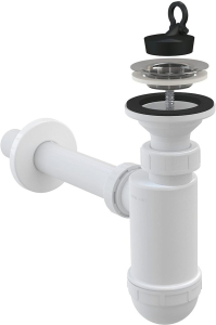 Сифон для раковины AlcaPLAST A410 1 1/4" 32мм
