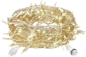 Электрогирлянда-конструктор VEGAS 24V Бахрома 72 теплых LED ламп 3x0,6 м