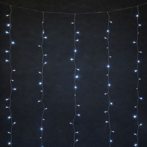 Электрогирлянда VEGAS Занавес 96 холодных LED ламп 1,5x1,5 м 8 режимов