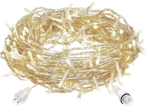 Электрогирлянда-конструктор VEGAS 24V Занавес 96(18 миг.) теплых LED ламп 1x2 м