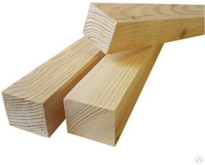 Брусок профилированный ХВОЯ АВ 50х50х1000 мм