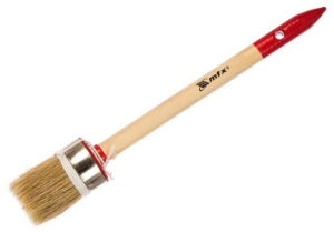 Кисть круглая MTX Профи №8 натуральная щетина 35 мм