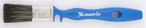 Кисть флейцевая для водных красок Matrix смешанная щетина 25х12 мм