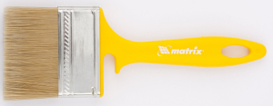Кисть флейцевая для лаков Matrix искусственная щетина 70х12 мм