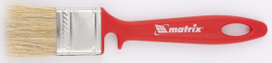 Кисть флейцевая для эмалей Matrix натуральная щетина 35х10 мм