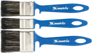 Набор кистей для водных красок Matrix смешанная щетина 25 мм/35 мм/50 мм 