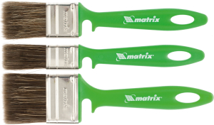 Набор кистей для работ по дереву Matrix смешанная щетина 25 мм/35 мм/50 мм 