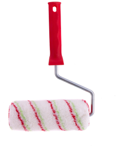 Валик Эмали 180 мм ворс 12 мм D 48 мм D ручки 8 мм полиакрил Сибртех