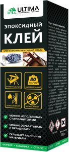  Клей эпоксидный на основе эпоксидной смолы Ultima 140 г 