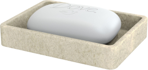 Мыльница настольная STONE NATURAL полирезин