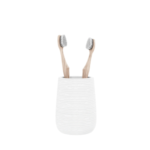 Стакан настольный BRICKS WHITE полирезин