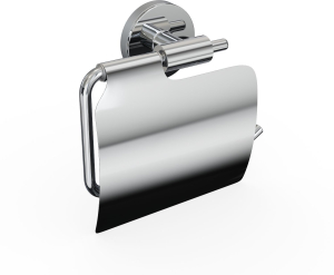 Держатель для туалетной бумаги с крышкой LORD FORA хром