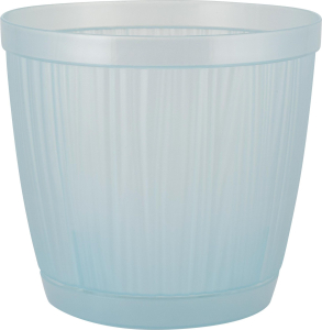Горшок для цветов InGreen BARCELONA ORCHID 1,8л, D155мм, голубой перламутровый