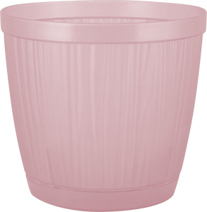 Горшок для цветов InGreen BARCELONA ORCHID 1,8л, D155мм, розовый перламутровый