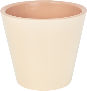 Горшок для цветов London D 12,5 см/1л сливочный