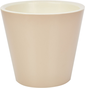 Горшок для цветов London D 12,5 см/1л молочный шоколад