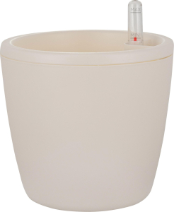 Горшок с автополивом InGreen Munchen D 160мм/2л  1,6л, круглый, белый