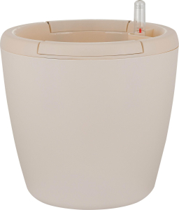 Горшок с автополивом InGreen Munchen D 210мм/5л  3,4л, круглый, белый