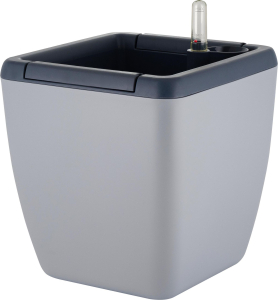 Горшок с автополивом InGreen Munchen 5л  2,2л, квадратный, Утренний туман