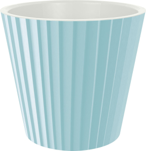 Горшок для цветов InGreen Sand D320мм, 15,8л на колесиках небесный