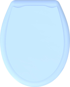 Крышка для унитаза Fora голубая