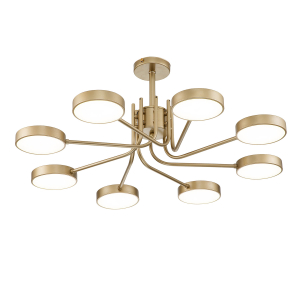 Люстра светодиодная Escada 70W Champagne gold