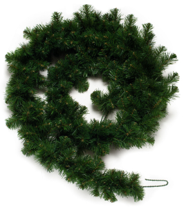 Гирлянда синтетическая MAG2000 зеленая густая закругленная 270 см