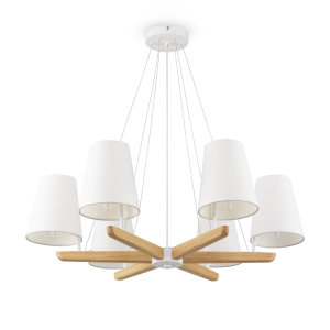 Подвес Freya Arellano кухонный 6хЕ14, белый