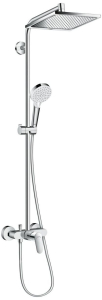 Душевая система Hansgrohe Crometta 240 1jet Showerpipe хром