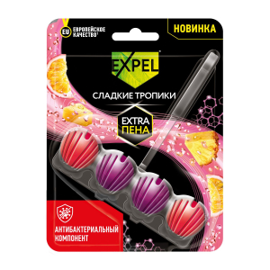Чистящее средство Expel Сладкие тропики для унитаза, 50 гр