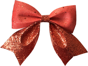 Бант B&H "Блестящая мечта" красный