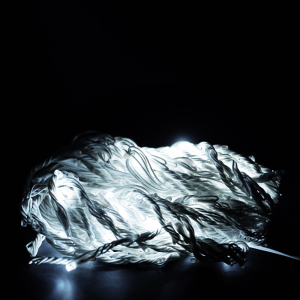 Электрогирлянда световой занавес GLOS "Каскад света" с эффектом стекания 1,5х2 м