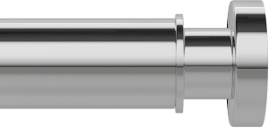 Карниз для штор IDDIS Optima Home глянцевый хром 110-200 см