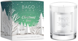 Свеча ароматическая BAGO home  НОВОГОДНЯЯ ЕЛКА 132 гр