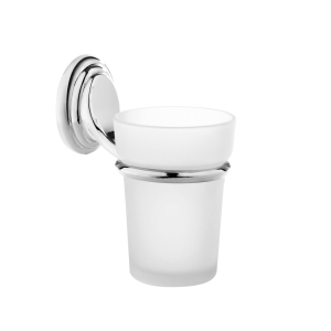 Стакан для ванной стеклянный Fora Noval