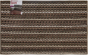 Коврик Vortex Spark 50x80 см коричневый 