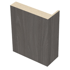 Наличник прямой Casaporte телескопический 80х10 ПВХ дуб элегансия серый